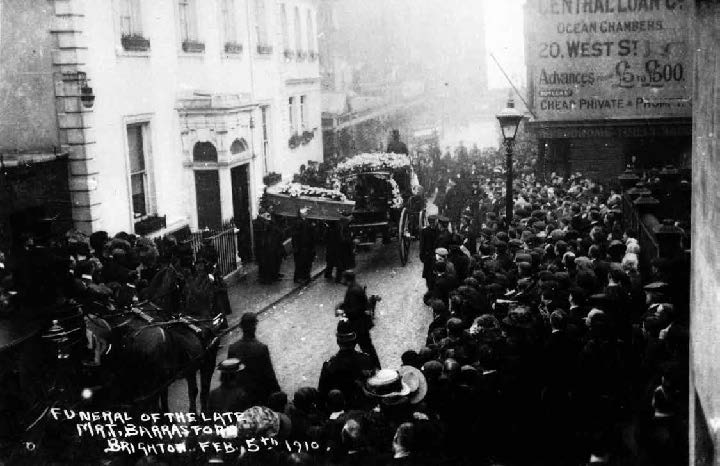 Thomas Barrasford funeral